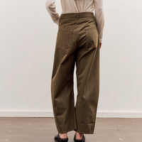7115 by Szeki Curve Legged Work Trouser, Olive Green