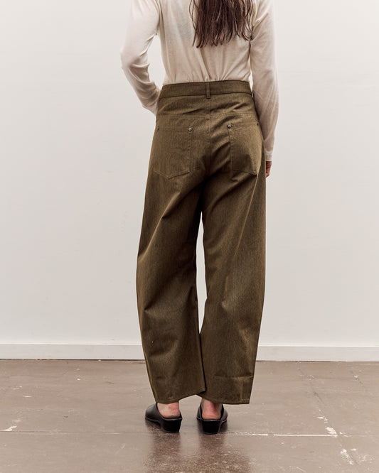 7115 by Szeki Curve Legged Work Trouser, Olive Green