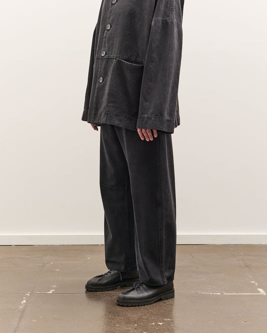 7115 by Szeki Curved Legged Work Trouser Unisex, Washed Black