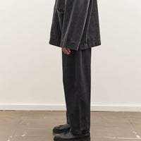 7115 by Szeki Curved Legged Work Trouser Unisex, Washed Black