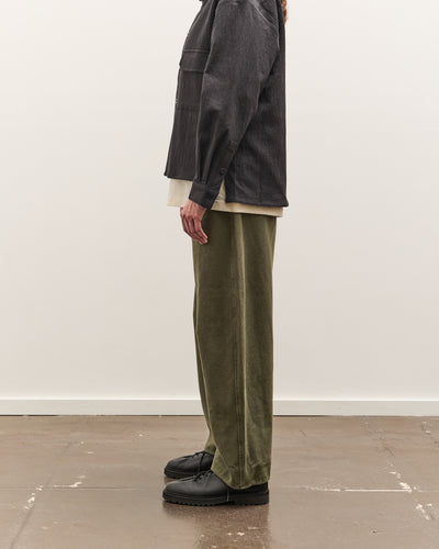 7115 by Szeki Curved Legged Work Trouser Unisex, Washed Olive