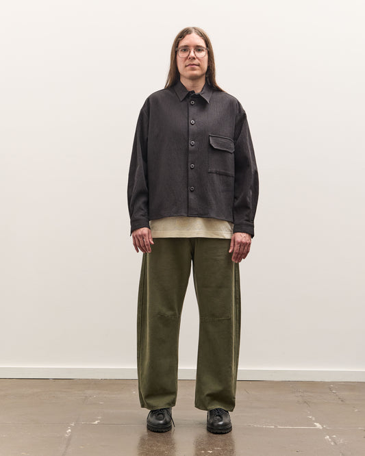7115 by Szeki Curved Legged Work Trouser Unisex, Washed Olive