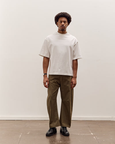 7115 by Szeki Curve Legged Work Trouser, Olive Green