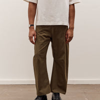 7115 by Szeki Curve Legged Work Trouser, Olive Green