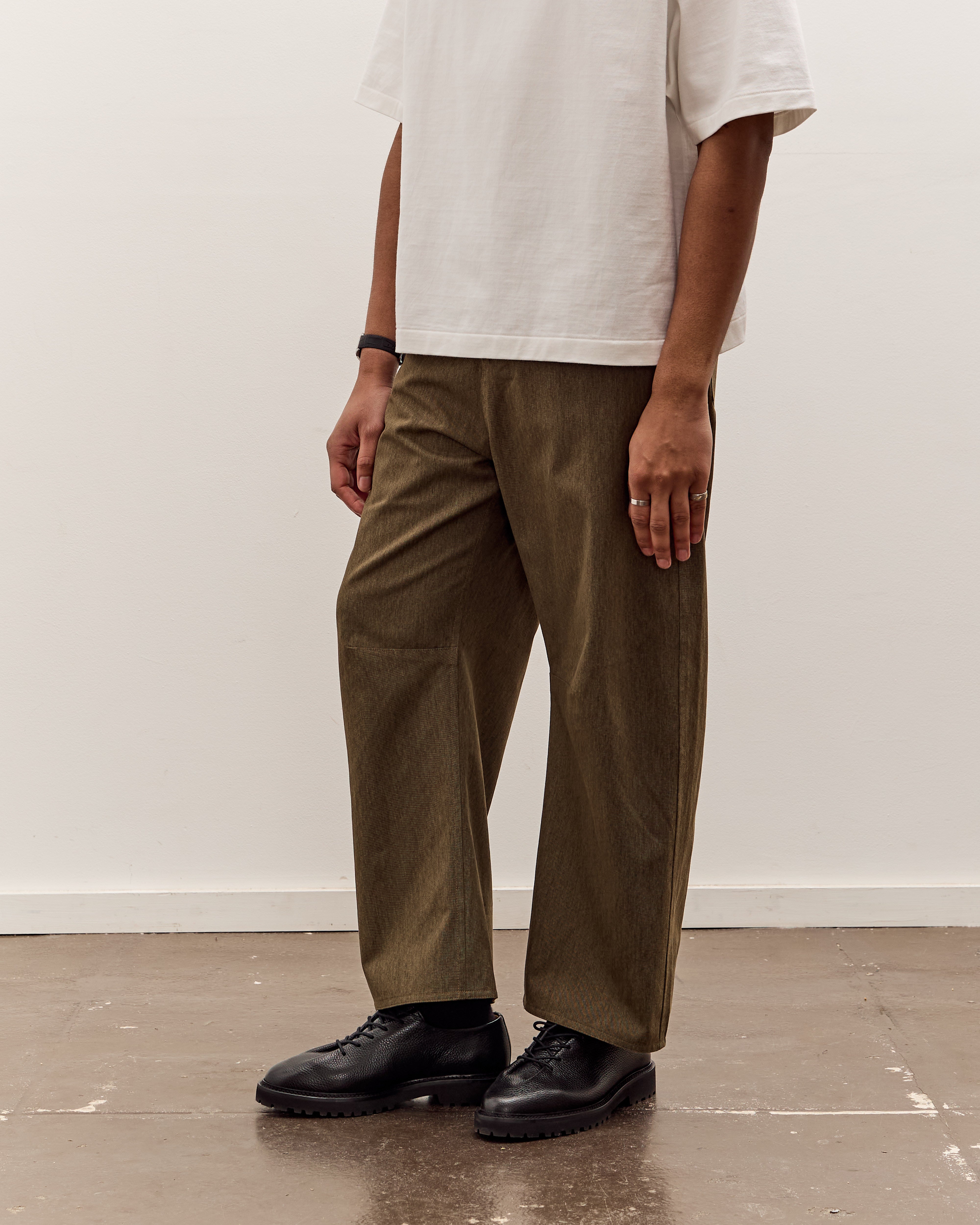 7115 by Szeki Curve Legged Work Trouser Unisex, Olive Green