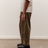 7115 by Szeki Curve Legged Work Trouser, Olive Green