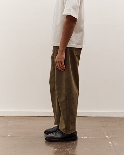 7115 by Szeki Curve Legged Work Trouser, Olive Green