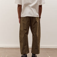 7115 by Szeki Curve Legged Work Trouser, Olive Green