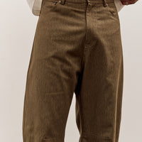 7115 by Szeki Curve Legged Work Trouser, Olive Green