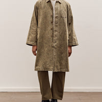 7115 by Szeki Fall Duster Unisex, Spotted Washed Olive