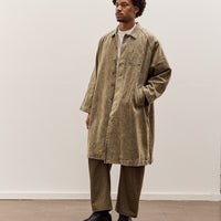 7115 by Szeki Fall Duster Unisex, Spotted Washed Olive