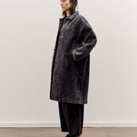 7115 by Szeki Fall Duster, Spotted Washed Black