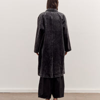 7115 by Szeki Fall Duster, Spotted Washed Black