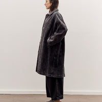 7115 by Szeki Fall Duster, Spotted Washed Black