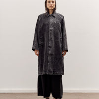 7115 by Szeki Fall Duster, Spotted Washed Black