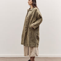 7115 by Szeki Fall Duster, Spotted Washed Olive