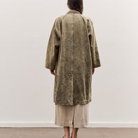 7115 by Szeki Fall Duster, Spotted Washed Olive