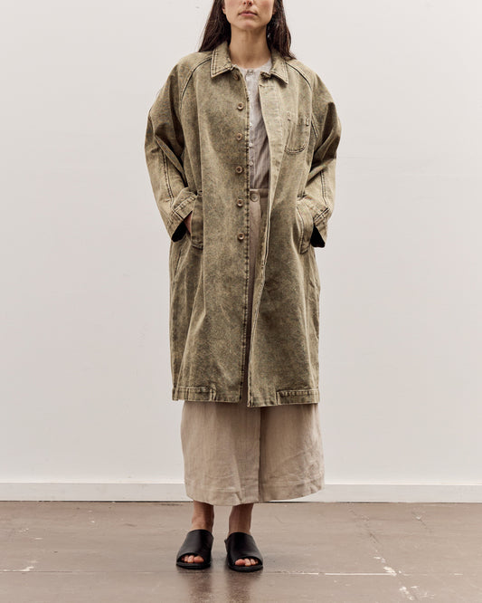 7115 by Szeki Fall Duster, Spotted Washed Olive
