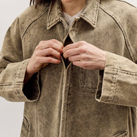 7115 by Szeki Fall Duster, Spotted Washed Olive