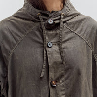 7115 by Szeki Forest Jacket, Waxed Edition, Deep Olive