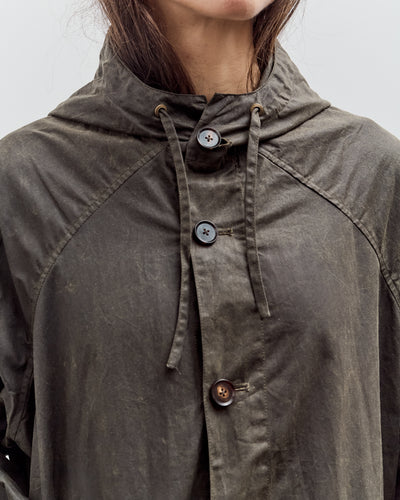 7115 by Szeki Forest Jacket, Waxed Edition, Deep Olive