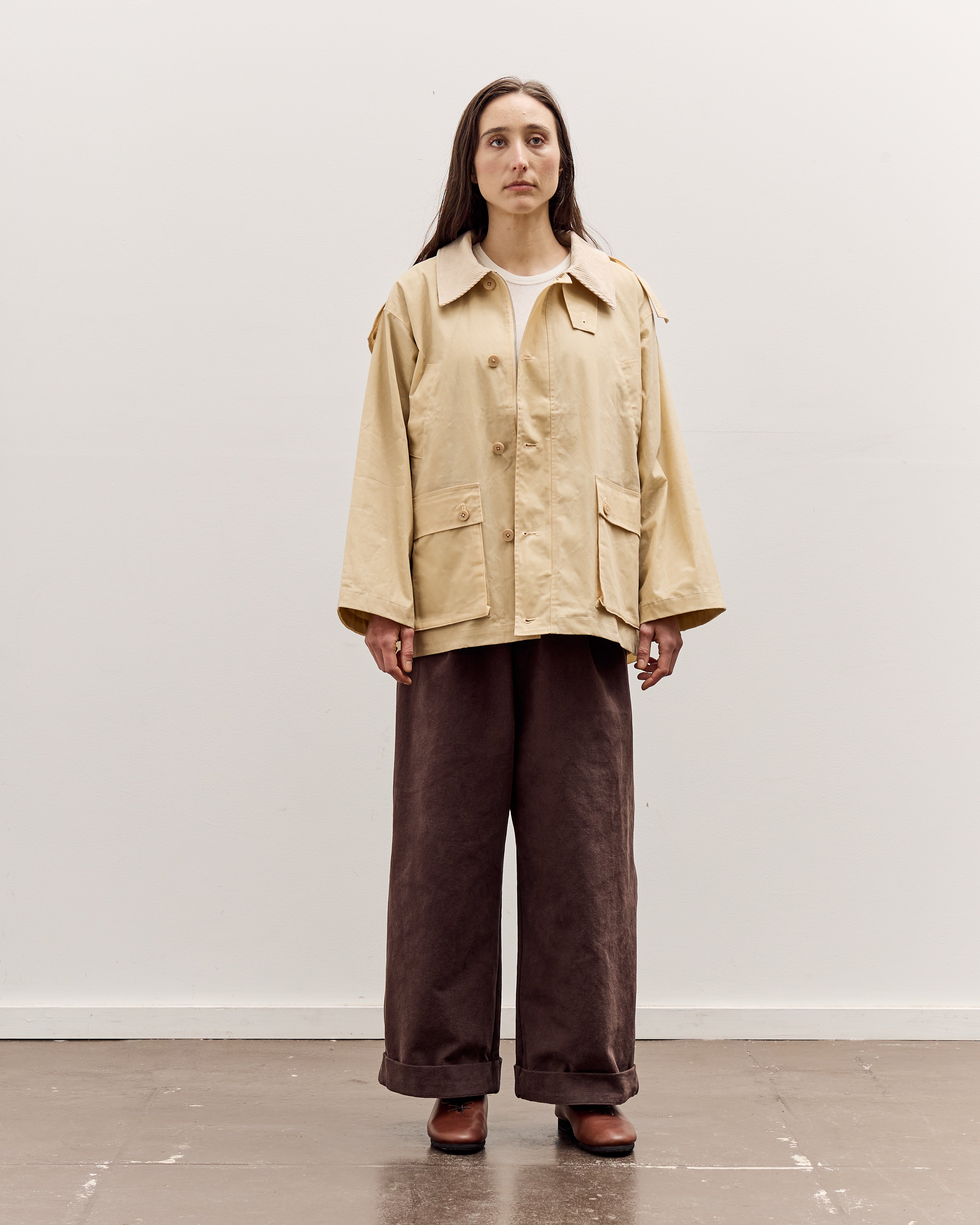 7115 by Szeki Hunting Jacket, Buttermilk – Glasswing