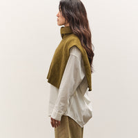 7115 by Szeki Knit Turtleneck Vest, Kelp