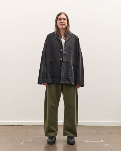 7115 by Szeki Oversized Blazer Unisex, Washed Black