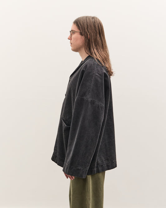 7115 by Szeki Oversized Blazer Unisex, Washed Black