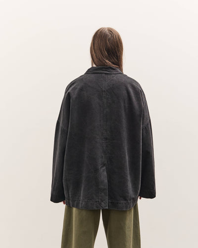 7115 by Szeki Oversized Blazer Unisex, Washed Black