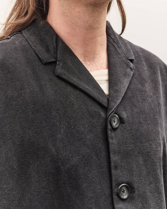 7115 by Szeki Oversized Blazer Unisex, Washed Black