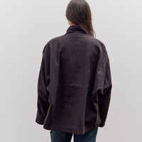 7115 by Szeki Painter Jacket, Black