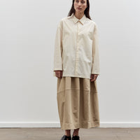 7115 by Szeki Papery 3/4 Button Down, Rice White
