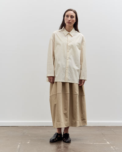 7115 by Szeki Papery 3/4 Button Down, Rice White