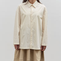 7115 by Szeki Papery 3/4 Button Down, Rice White