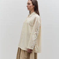 7115 by Szeki Papery 3/4 Button Down, Rice White