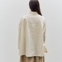 7115 by Szeki Papery 3/4 Button Down, Rice White