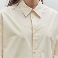 7115 by Szeki Papery 3/4 Button Down, Rice White