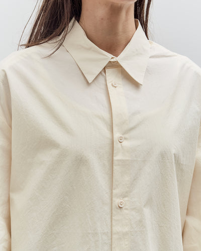 7115 by Szeki Papery 3/4 Button Down, Rice White