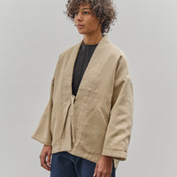 7115 by Szeki Reversible Quilted Jacket, Oatmeal