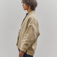 7115 by Szeki Reversible Quilted Jacket, Oatmeal