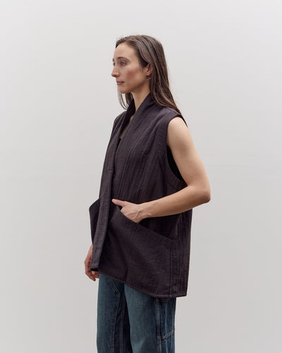7115 by Szeki Reversible Vest, Black