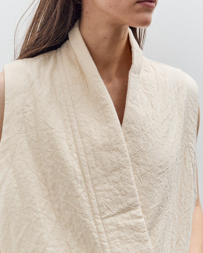 7115 by Szeki Reversible Vest, Bone White