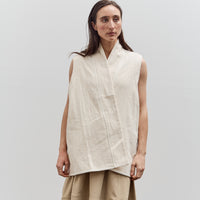 7115 by Szeki Reversible Vest, Bone White