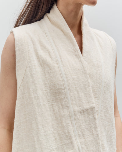 7115 by Szeki Reversible Vest, Bone White