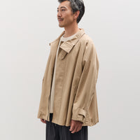 7115 by Szeki Unisex Short Spring Trench, Tan Beige