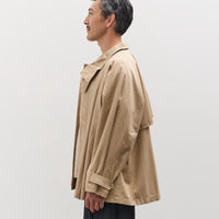 7115 by Szeki Unisex Short Spring Trench, Tan Beige