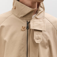 7115 by Szeki Unisex Short Spring Trench, Tan Beige