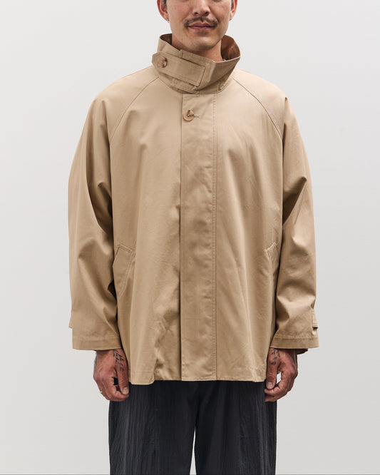 7115 by Szeki Unisex Short Spring Trench, Tan Beige