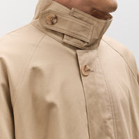 7115 by Szeki Unisex Short Spring Trench, Tan Beige